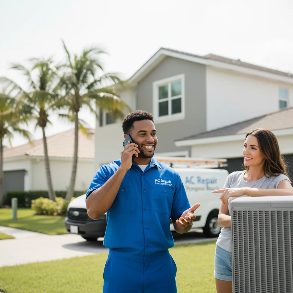 AC Repair Pompano Beach customer support in Lower Brule
